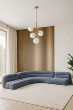 Load image into Gallery viewer, Curved Cosmo Sofa 3 piece