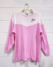 Load image into Gallery viewer, Vintage Pink and White Sweater