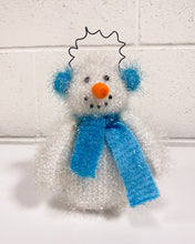 Load image into Gallery viewer, Shiny Snowman Ornament