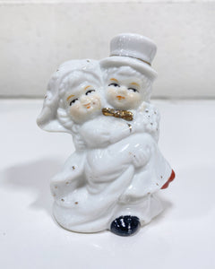 Vintage Porcelain Figurine of a Bride and Groom