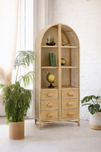 Load image into Gallery viewer, Ojai Arch Rattan Shelf