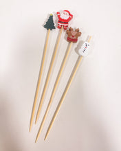 Load image into Gallery viewer, Christmas Appetizer Picks - 100 Pieces