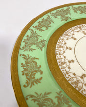Load image into Gallery viewer, Vintage Edgerton Green and Gold Plate - Made in Japan