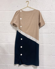 Load image into Gallery viewer, Vintage Dress in Beige and Black