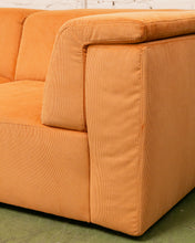 Load image into Gallery viewer, Chelsea Sectional Sofa in Parallel Tobacco