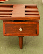 Load image into Gallery viewer, Victoria Slat Coffee Table with Drawer
