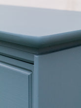 Load image into Gallery viewer, Blue Hollywood Regency Nightstands
