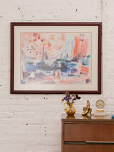 Load image into Gallery viewer, Paul Peters Mid Century Modern Watercolor Art