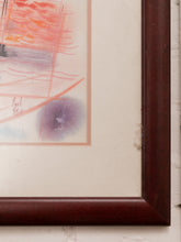 Load image into Gallery viewer, Paul Peters Mid Century Modern Watercolor Art