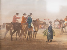 Load image into Gallery viewer, 1950’s Print of British 1800’s John Harris Racehorse Framed