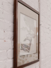 Load image into Gallery viewer, Car Rendering Lithograph Framed and Signed
