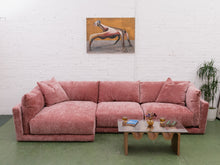 Load image into Gallery viewer, Hansel Modular Sofa in Bianca Rosewood