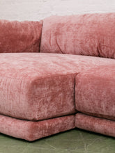 Load image into Gallery viewer, Hansel Modular Sofa in Bianca Rosewood