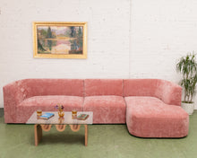 Load image into Gallery viewer, Bonnie 3 Piece Sectional Sofa in Bianca Rosewood