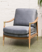 Load image into Gallery viewer, Kennedy Lounge Chair in Blue