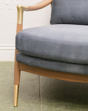 Load image into Gallery viewer, Kennedy Lounge Chair in Blue