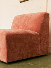Load image into Gallery viewer, Bonnie Armless Sofa in Bianca Rosewood