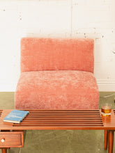 Load image into Gallery viewer, Bonnie Armless Sofa in Bianca Rosewood