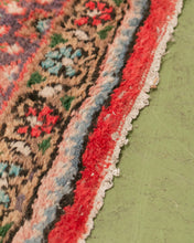 Load image into Gallery viewer, Vintage Persian Rug in Red, Blues and Greens