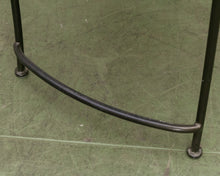 Load image into Gallery viewer, Vintage Shaver Howard Scrolled Iron pair of Bar Stools