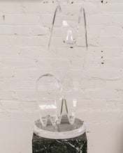 Load image into Gallery viewer, Sculpture Lucite Acrylic Clear Wave by Grace Absi