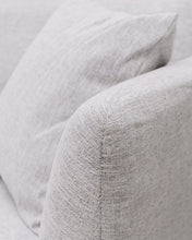 Load image into Gallery viewer, Elisa Sofa with Ottoman in Ivory