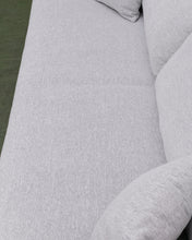 Load image into Gallery viewer, Elisa Sofa with Ottoman in Ivory