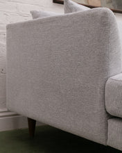 Load image into Gallery viewer, Elisa Sofa with Ottoman in Ivory