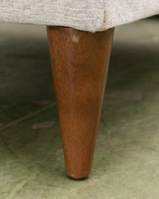 Load image into Gallery viewer, Elisa Sofa with Ottoman in Ivory