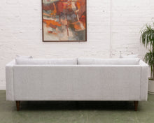 Load image into Gallery viewer, Elisa Sofa with Ottoman in Ivory