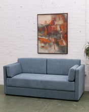 Load image into Gallery viewer, Clyde Sofa in Waterfront Blue