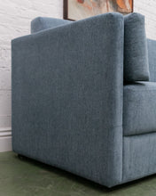 Load image into Gallery viewer, Clyde Sofa in Waterfront Blue