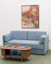 Load image into Gallery viewer, Clyde Sofa in Waterfront Blue