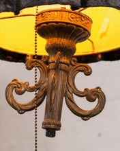 Load image into Gallery viewer, Vintage Crushed Velvet Swag Lamp