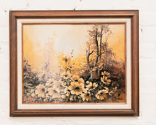 Load image into Gallery viewer, Flower Mid Century Painting