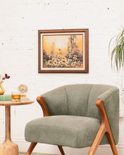 Load image into Gallery viewer, Flower Mid Century Painting