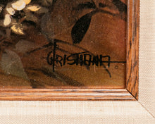 Load image into Gallery viewer, Flower Mid Century Painting