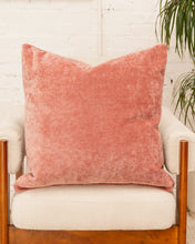 Load image into Gallery viewer, Large Square Pillow in Bianca Rosewood