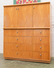 Load image into Gallery viewer, Jack Cartwright for Founders Mid Century 8 Drawer Armoire Gentlemans Chest