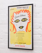Load image into Gallery viewer, Leonard Selman 1968 New Faces Original Booth Theatre Poster
