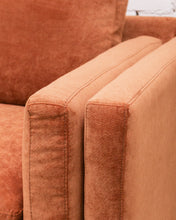 Load image into Gallery viewer, Lisette 3 Piece (RAF sofa, corner unit and LAF bumper chaise) in burnt orange