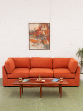 Load image into Gallery viewer, Diana Sectional Sofa in Groove Rust