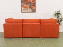 Load image into Gallery viewer, Diana Sectional Sofa in Groove Rust