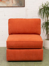 Load image into Gallery viewer, Diana Armless Single Seat in Groove Rust