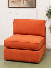 Load image into Gallery viewer, Diana Armless Single Seat in Groove Rust