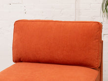 Load image into Gallery viewer, Diana Armless Single Seat in Groove Rust