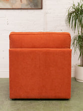 Load image into Gallery viewer, Diana Armless Single Seat in Groove Rust