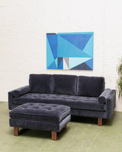 Load image into Gallery viewer, Natasha Ottoman in Amici Indigo