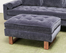 Load image into Gallery viewer, Natasha 3 Seater with Ottoman in Amici Indigo