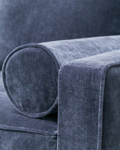 Load image into Gallery viewer, Natasha 3 Seater with Ottoman in Amici Indigo